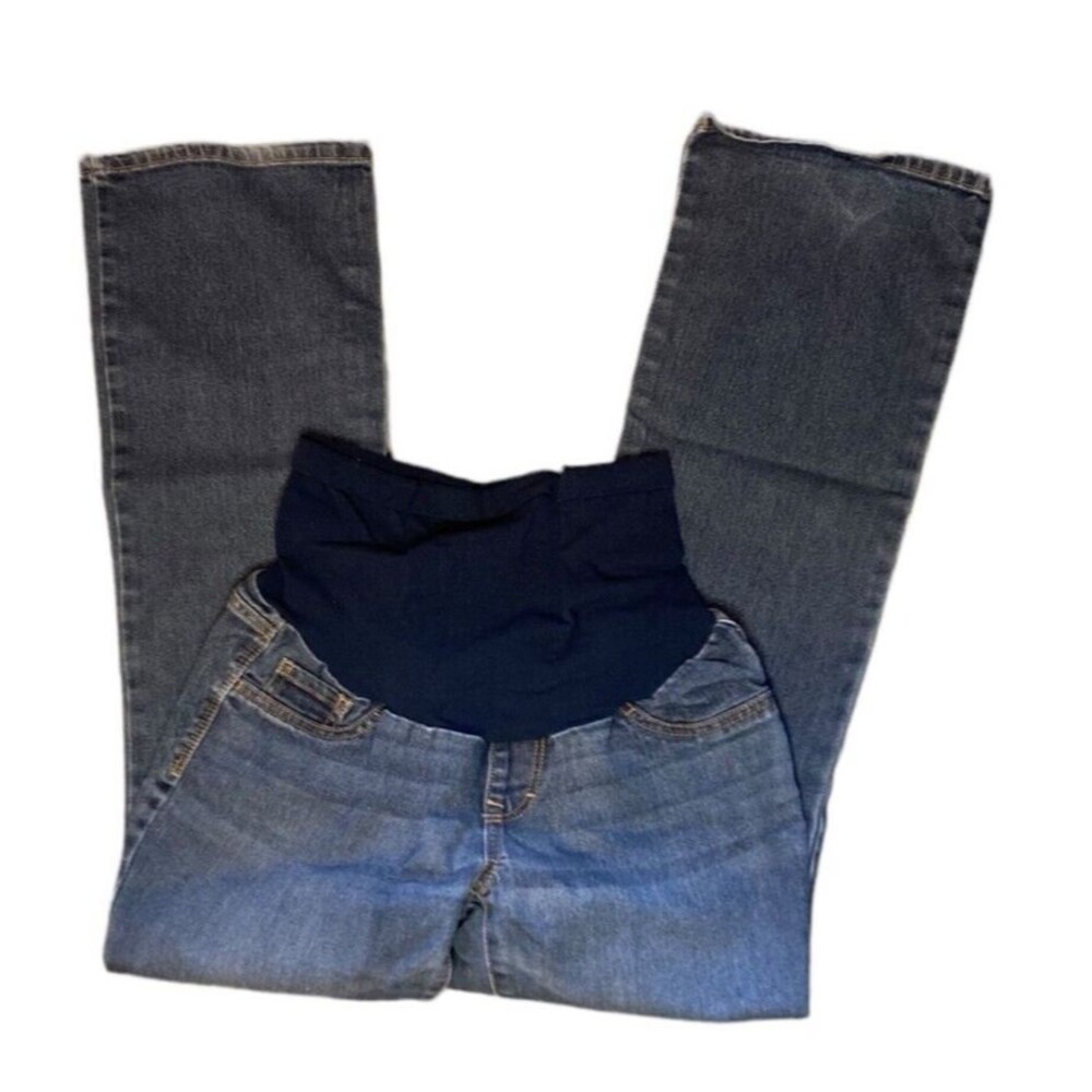 Indigo Blue maternity jeans mom Secret Fit Belly XS stretchy waist baby belly